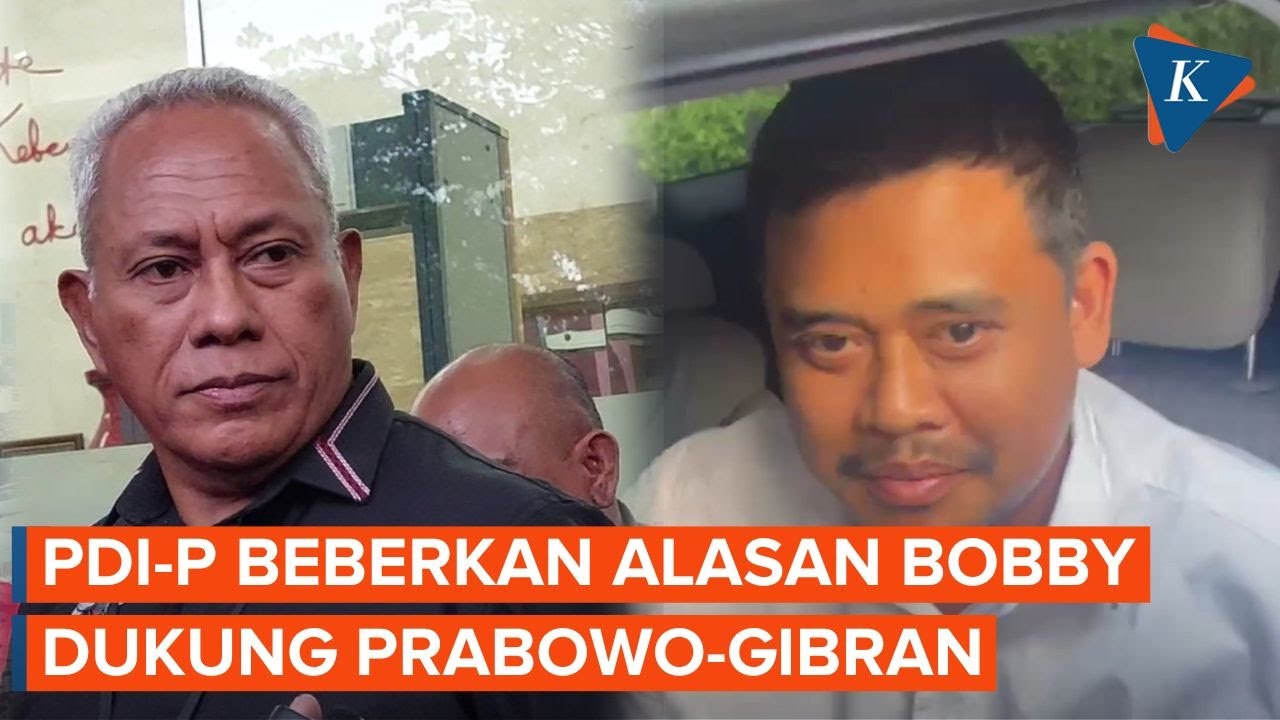 Bobby Nasution Dukung Prabowo-Gibran, PDI-P: Alasan Kekerabatan - YouTube