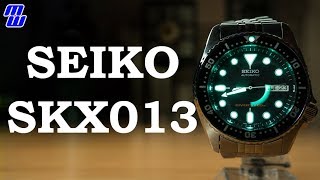 Seiko SKX013 200m Diver's Watch Excellence - Review, Measurements, Lume