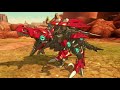 zoids wild blast unleashed nintendo switch gameplay