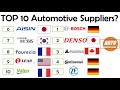 TOP 10 Automotive suppliers! HOW MANY DO YOU KNOW? World's largest #Automotive Suppliers in 2021