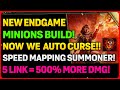 NEW AUTO CURSE + SRS Endgame Summoner Build! | UPDATED With 5 Links Now!!