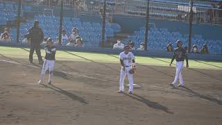 オリックスバファローズ 西野真弘選手 第1打席 センター前ヒット VS 東北楽天ゴールデンイーグルス 2022/3/15