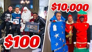 SIDEMEN $10,000 vs $100 CHRISTMAS DAY