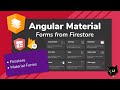 Angular Material Forms from Firestore