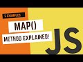 Javascript Map() Method Explained with 5 Examples 2022