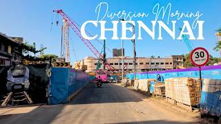 Chennai Diversion Morning | Mylapore Luz Corner [4K]