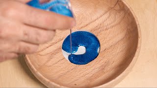 How to Repair a Wooden Bowl with Resin