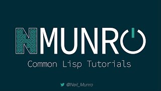 Common Lisp Tutorial 8e: Functional Programming (Lambda Functions)