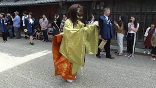 上野天神祭 神幸祭 （鬼行列 先頭～後尾） 本町通り 上野西町付近 2019