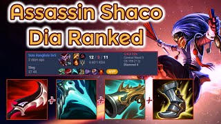 Duskblade Shaco Road to Master - D2 Ranked [League of Legends] Full Gameplay - Infernal Shaco