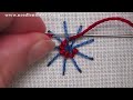 ribbed spider web stitch