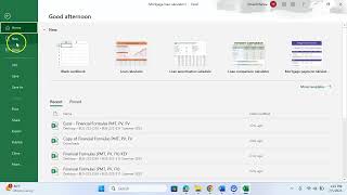 Excel - Mortgage Calculator Template