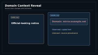 The Crop Hides The Clue How Missing Context Changes Screenshot Claims