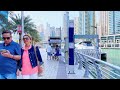 dubai live 24 7 🇦🇪 beatiful dubai marina 4k walking tour