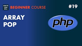 19: Pop an element off the end of a PHP array