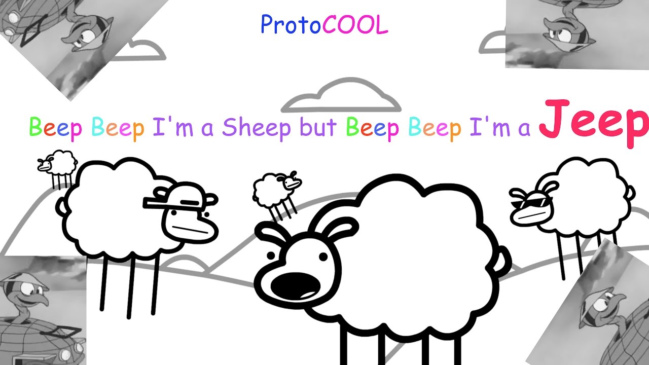 Beep Beep I'm A Sheep But Beep Beep I'm A Jeep - YouTube