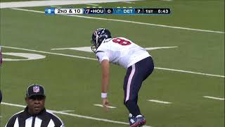 Ndamukong Suh Kicks Matt Schaub in the Groin | Texans vs. Lions Thanksgiving 2012