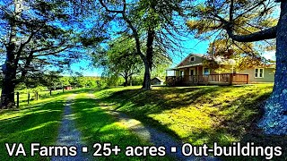Virginia Farmhouse For Sale | Virginia Cheap Land For Sale | $150k | 25+ acres | Pasture Land