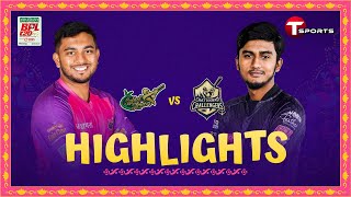 Highlights | Chattogram Challengers vs Sylhet Strikers | BPL 2024 | Match 2 | T Sports
