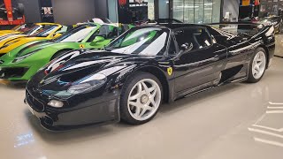 Ferrari F50 just arrived in Dubai. Only 4 are painted black - review