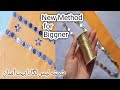 Neck design with Mirror/How to stitch mirror lace@BSR creations