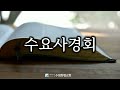 live 수원화평교회 주일예배 2025 02 05