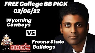 College Basketball Pick - Wyoming vs Fresno State Prediction, 2/6/2022 Free Best Bets & Odds