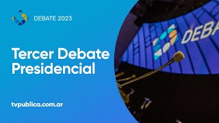 Tercer Debate Presidencial 2023