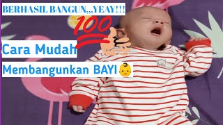 Membangunkan bayi untuk menyusui