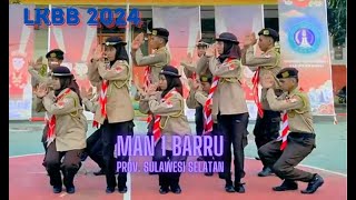 Lomba Kreasi Baris Berbaris Madrasah 2024 MAN 1 Barru Prov. Sulawesi Selatan