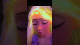 Repunzel has time Travel Powers😳🤯😱 #tangled #disney #mothergothel #magichair #flynnrider