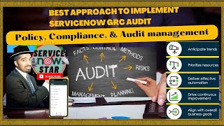 How to Implement ServiceNow GRC: Policy, Compliance, and Audit Management | ServiceNowStar Live Demo