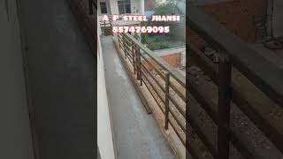 iron balcony railing #ms railing  #lohe ki railing #fabrication #jhansi #railing #trending #viral