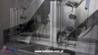 Bellussi | Automatyczna maszyna do rolowania i pakowania poduszek Easy Roll