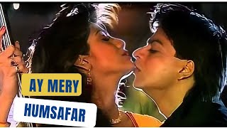 Ae Mere Humsafar - 4K Video | Shah Rukh Khan & Shilpa Shetty | Baazigar Romantic Song- 90's ke Songs