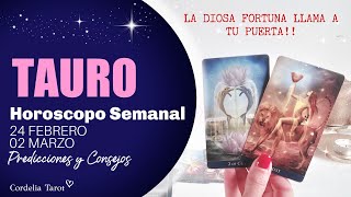 TAURO! ⭐️TU CORAZÓN LATE CON MAS FUERZA QUE NUNCA, DULCE SORPRESA Horóscopo / Tarot Semanal Cordelia