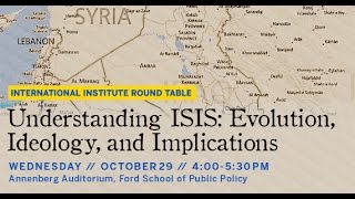 II Round Table: Understanding ISIS