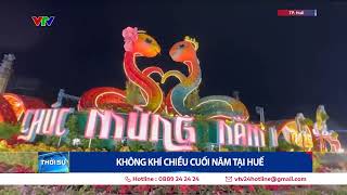 Hội hoa xuân tại trường Quốc học Huế rực rỡ chờ giây phút giao thừa | VTV24