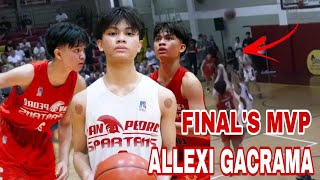 JUNIOR MPBL U16 FINAL'S MVP ALLEXI GACRAMA