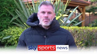 Jamie Carragher reacts to England's World Cup exit