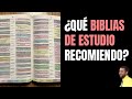 ¿QUÉ BIBLIAS DE ESTUDIO RECOMIENDO? - Juan Manuel Vaz