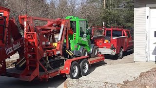 Unloading Avant 640 And CMC 60HD lift