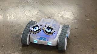 Added some Adafruit eyes to a Sphero RVR