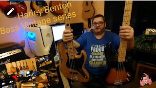 Christmas Gift🎁 #HarleyBenton PB-50 SB Vintage Series Bass Guitar#Harleybenton#thomann