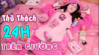 Thử Thách 24h Sống Trên Giường Chỉ \