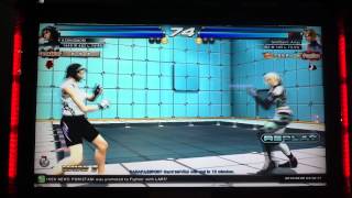 TTT2U Ashinomori(Asuka/Jun) vs GoldsaintAries(Lars/Nina) #2