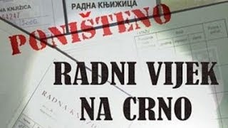 Radni vijek na crno