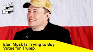 Elon Musk's Controversial Bid to Secure Votes for Donald Trump