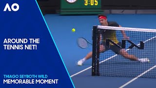 Incredible Around-The-Net Winner! | Australian Open 2024