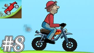 Hill Climb Racing - Gameplay Walkthrough Part 8 - Minibike Crazy Driver (iOS, Android)